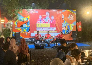 Sambut Mahasiswa Baru, LMND Uniba Gelar KEMBAR