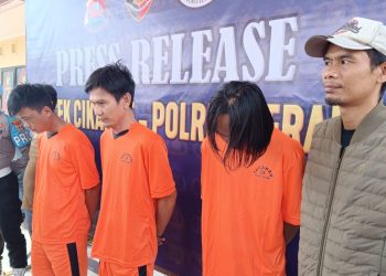 Polsek Cikande dan Polres Serang Ringkus Komplotan Pelaku Ganjal ATM