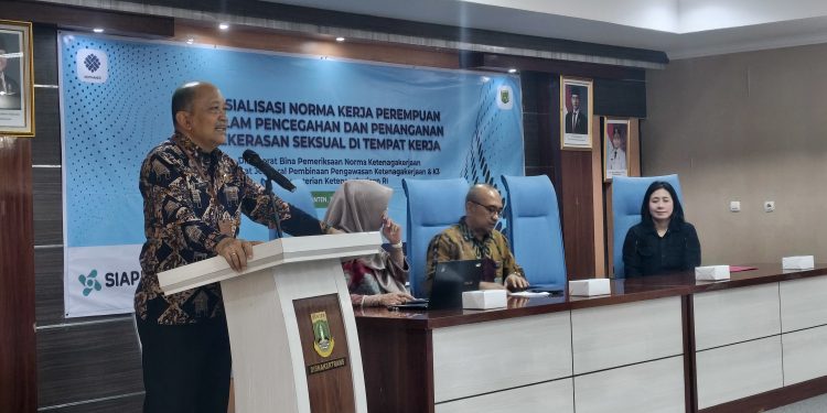 Disnakertrans Banten Dorong Pencegahan Kekerasan Seksual di Tempat Kerja