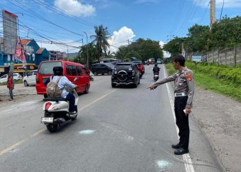 Truk Trailer Tabrak Dua Kendaraan di Jalan Raya Cilegon, Lalu Lintas Sempat Macet