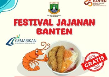 Kado Spesial HUT ke-25 Banten, 2.000 Rice Bowl Udang Vaname Dibagikan Gratis