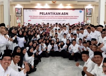 197 Pendamping Program Kemensos di Pandeglang Dilantik Jadi PPPK