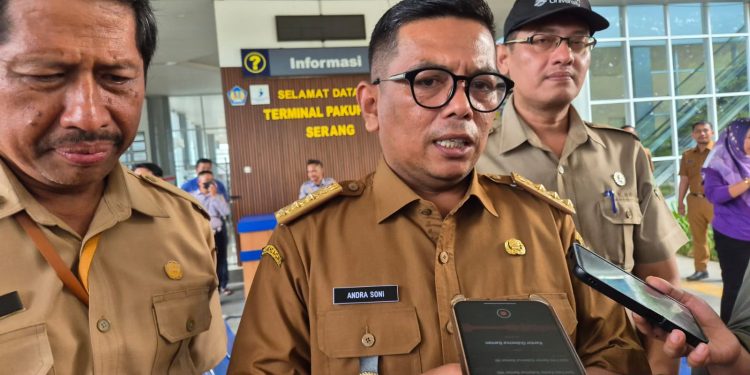 Gubernur Andra Soni Dampingi Presiden Prabowo Tanam Jagung di Tangerang