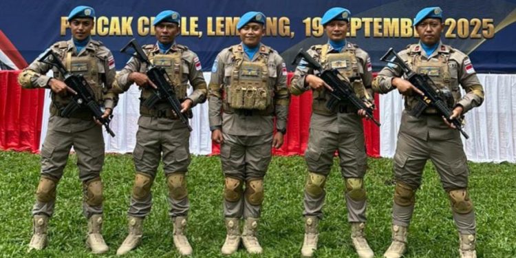 Lulus Seleksi, Lima Anggota Polda Banten Ini Diterjunkan ke Afrika Tengah untuk Misi Perdamaian PBB