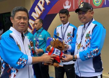 Bulu Tangkis PON Korpri XVII 2025: Aziz Setia Ade/Deni Hayat Persembahkan Emas untuk Banten 