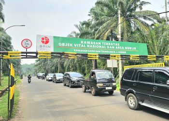 Melihat Dari Dekat Gerbang Kawasan Nuklir BRIN Tangsel: Antara Keamanan dan Mobilitas Warga