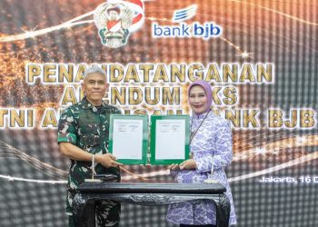 Kerja Sama bank bjb dan TNI AD Perkuat Akses Keuangan dan Kesejahteraan Prajurit