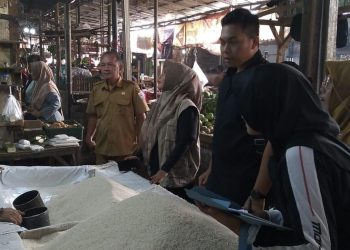 Harga Beras di Pasar Badak Pandeglang Dipastikan Stabil