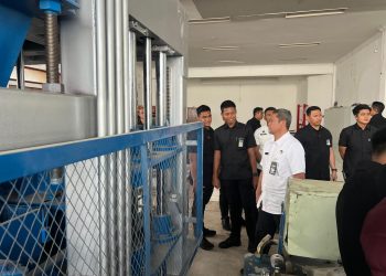Warga Binaan Lapas Kelas I Tangerang Produksi Batako, Kakanwil Ditjenpas Banten Beri Apresiasi