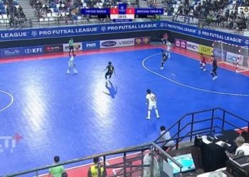Laga Pekan Ketiga Futsal, Favage Banua vs Bintang Timur Penuh Ketegangan