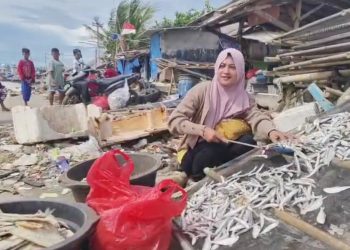Cuaca Ekstrem, Harga Ikan Asin Naik dan Omzet Pedagang Capai Rp6 Juta