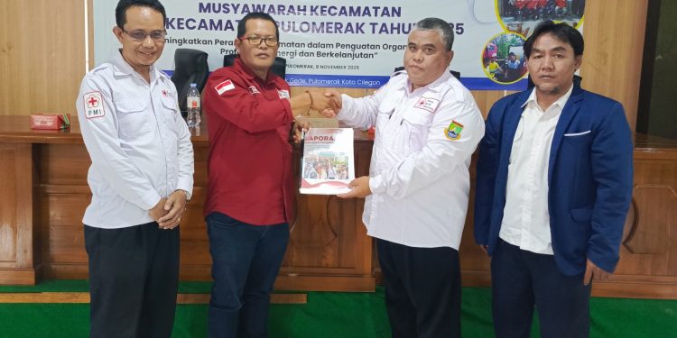 Pimpin PMI Kecamatan Pulomerak Lagi, Faturohman: Kami Akan Perkuat Sinergi Kemanusiaan