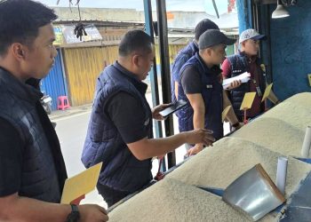 Polres Tangsel Pastikan Harga Beras di Pasar Serpong Masih Stabil