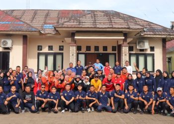 Tingkatkan Kekompakan, Pegawai Imigrasi dan Kecamatan Serang Senam Pagi Bersama