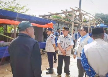 Wabup Lebak Ngamuk, Lapak Ilegal di Pasar Semi Rangkasbitung Dibongkar
