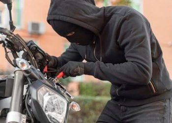 Ilustrasi Aksi Pencurian Motor