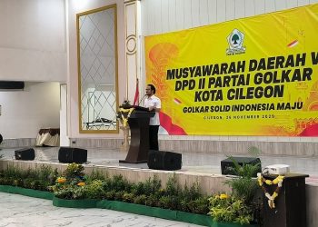 Hadir di Musda VI, Wawalkot Fajar Minta Golkar Perkuat Pendidikan Politik di Cilegon