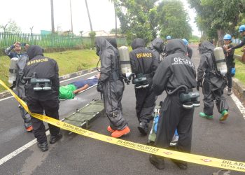 Gladi Kesiapsiagaan Bencana Kegagalan Teknologi di Cilegon, BPBD Tekankan Penguatan Mitigasi