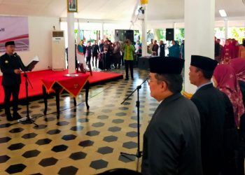 Rombak Pejabat, Bupati Hasbi Jayabaya Rotasi dan Promosi Tiga Pejabat Eselon III di Lingkungan Pemkab Lebak