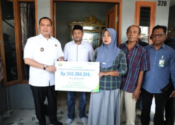Pemkot Serang dan BPJS Ketenagakerjaan Serahkan Santunan Kecelakaan Kerja