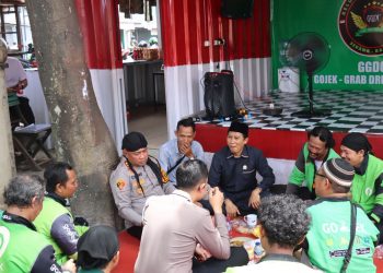 Kapolres Serang Bangun Tiga Fasilitas untuk Ojol