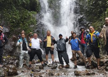 Keindahan Curug Putri Gunung Pulosari Pandeglang Masih Terjaga