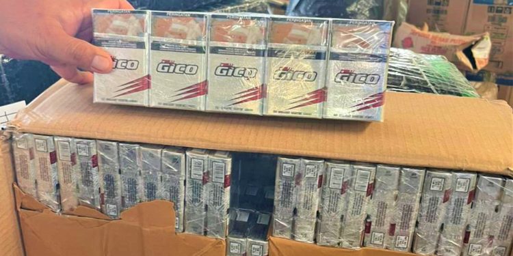 Bea Cukai Banten Sita 5,8 Juta Rokok Ilegal dan Gagalkan 4 Kg Sabu