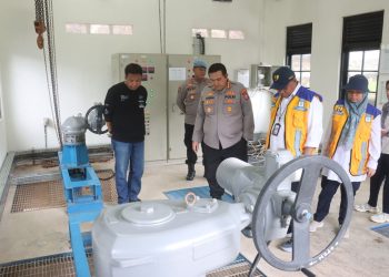 Kapolresta Serang Kota Mitigasi Banjir