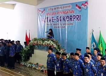 Puncak HUT ke-54 KORPRI, Bupati Pandeglang Ajak ASN Tingkatkan Pelayanan