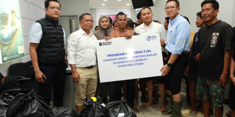 Tanggap Bencana, BRI Salurkan Bantuan Untuk Percepat Pemulihan Warga Terdampak Bencana di Sumut-Sumbar