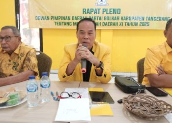 Gantikan Mad Romli, Muhamad Faisal Jabat Plt Ketua DPD Golkar Kabupaten Tangerang 