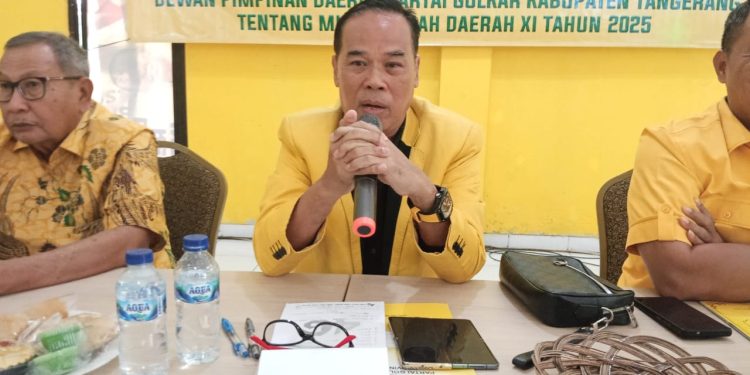 Gantikan Mad Romli, Muhamad Faisal Jabat Plt Ketua DPD Golkar Kabupaten Tangerang 