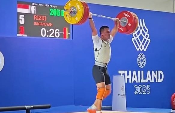 Rizky Juniansyah Sumbang Emas ke-51, Bagi Indonesia di SEA Games