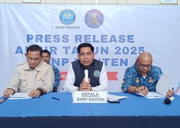 Selama Tahun 2025, BNN Banten Gagalkan Peredaran Sabu 5,7 Kilogram dan Ganja 14,5 Kilogram