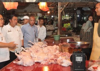 Antisipasi Lonjakan Nataru, Wabup Lebak Pantau Harga dan Stok Pangan di Pasar Rangkasbitung