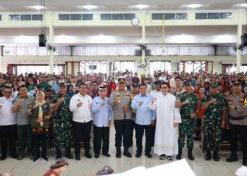 Bupati Tangerang Monitoring Pelaksanaan Ibadah Natal di Gereja Katolik Santo Gregorius Agung