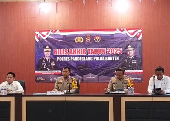 Polres Pandeglang Catat 553 Kasus Kejahatan Selama 2025, Kriminalitas Turun 5,25 Persen