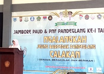 Hadiri Jambore PAUD-PNF, Bupati Pandeglang Tekankan Literasi Anak