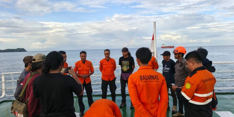 Tempuh Perjalanan Laut Tiga Hari, Tim SAR Gabungan Banten Tiba di Sumatera Barat
