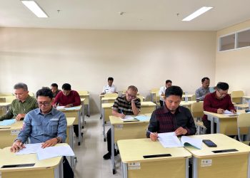 Calon Direktur dan Dewan Pengawas Perumdam Tirta Kalimaya Ikuti Uji Kelayakan dan Kepatutan