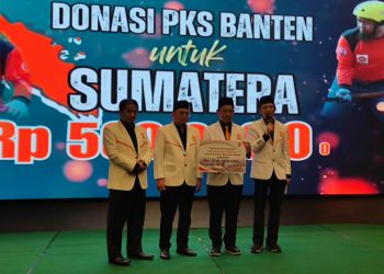 Terkumpul Rp500 Juta, DPW PKS Banten Salurkan Bantuan untuk Korban Bencana di Sumatera