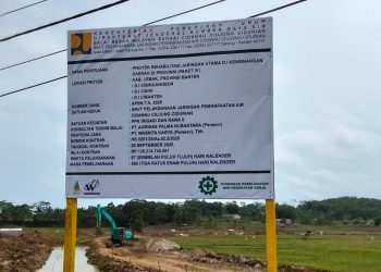 Kompak Soroti Proyek Rehabilitasi Irigasi Rp136 Miliar di Lebak Selatan