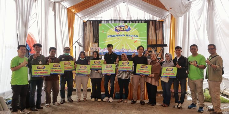 Pesta Rakyat Vista Pora, Vista Land Group Bagikan Rp 3,5 Miliar Sekaligus Rayakan Penjualan 5.000 Unit Rumah