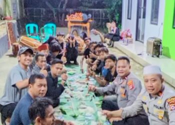 Pertahankan Budaya Leluhur, Kapolsek Pulosari Gelar Latihan Pencak Silat