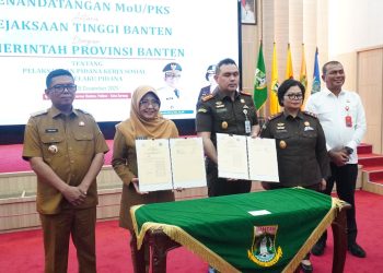 Terapkan Pidana Kerja Sosial, Bupati Pandeglang Sambut Baik MoU Bersama Kejaksaan