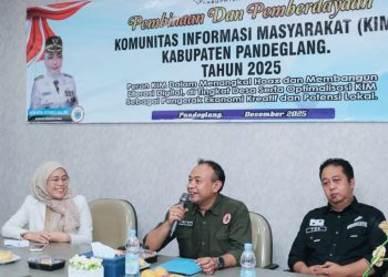 Tangkal Hoaks, Diskomsantik Bina KIM Pandeglang