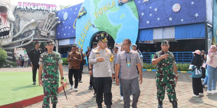 Saat Natal, Kapolresta Tangerang Pantau Keamanan Objek Wisata dan Rekreasi