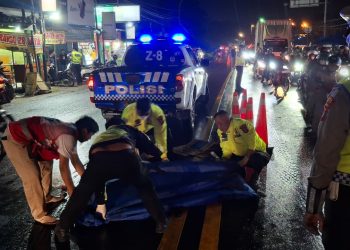 Serempetan dengan Kendaraan di Kibin, Warga Cileles Lebak Tewas