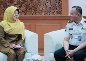 Jalankan Program KBM untuk WBP,  Karutan Temui Bupati Pandeglang 