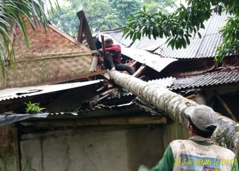 Puting Beliung Terjang 2 Kampung